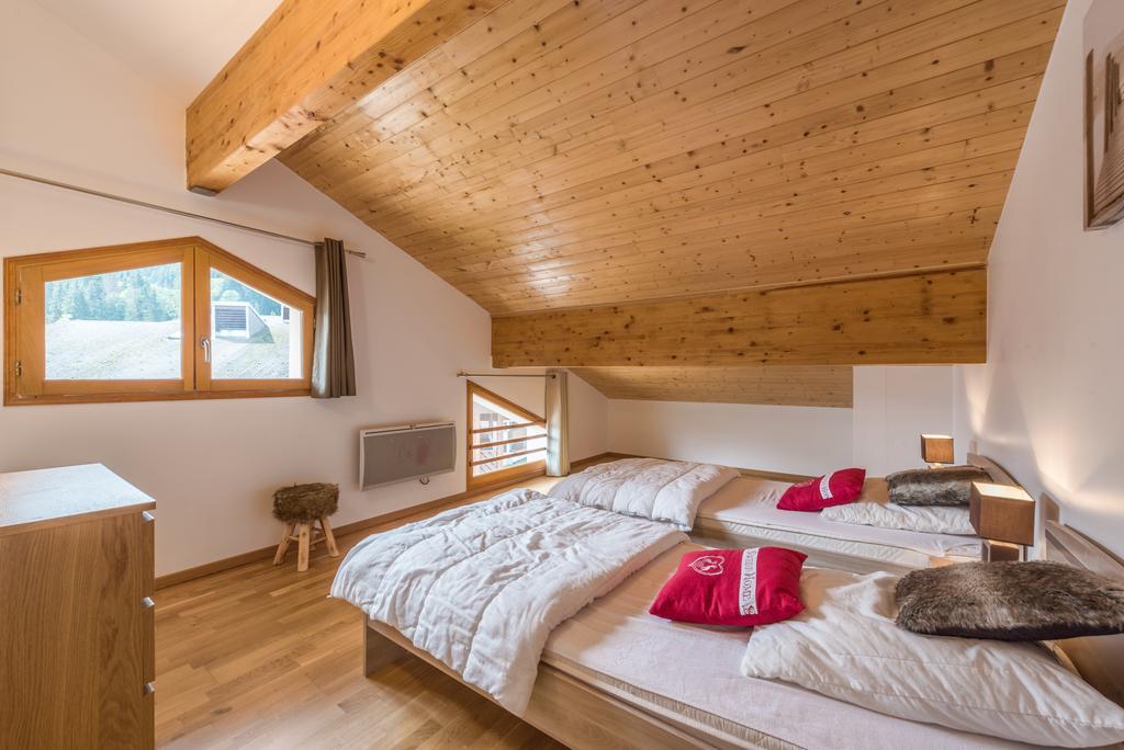 L'Eden Ski Aux Pieds Morillon Rom bilde